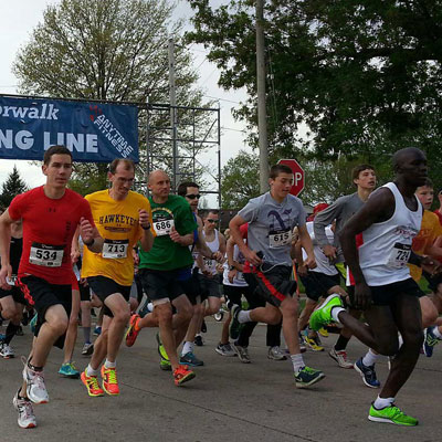 image of a footrace