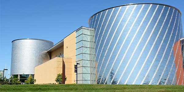 Science Center of Iowa outside view of the Science Center of Iowa