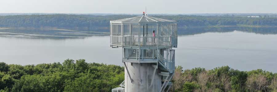 Cordova Park Observation Tower at Lake Red Rock Cordova Park Observation Tower at Lake Red Rock